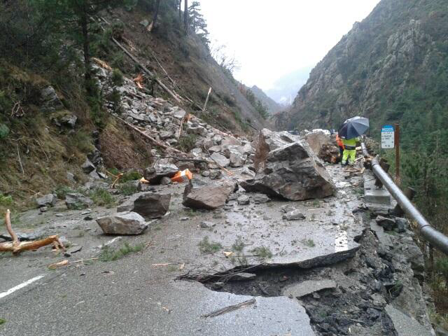 18/01/2014: vallée de la Tinée à Saint Sauveur - infoclimat.fr