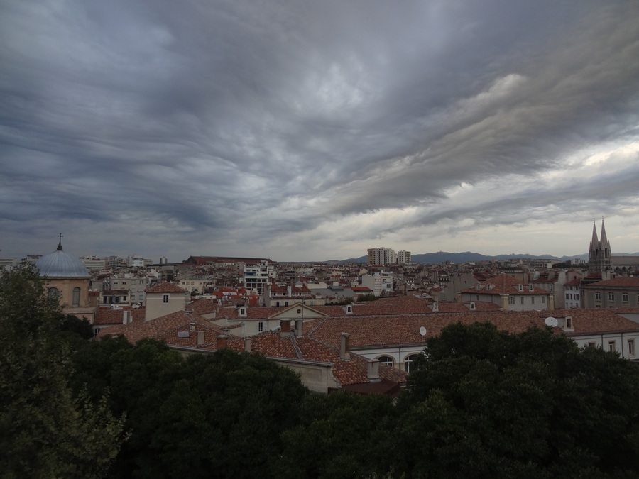 Marseille - Prmices d'une nuit orageuse