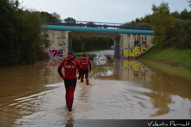 Graves inondations sur le Pays Yonnais
