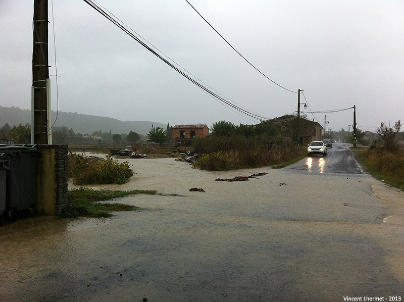 Ruissellements et inondations locales dans l'extrme Est de l'Hrault