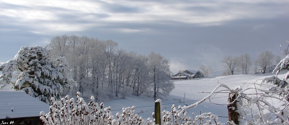 Neige en Pays Basque intrieur!