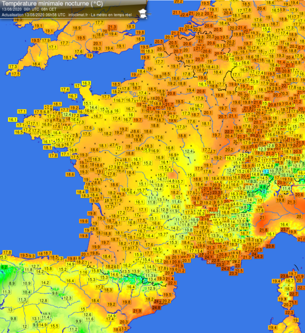 Les prévisions météo France 3 Aquitaine du jeudi 30 août : marais