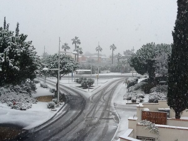 Neige à Agde